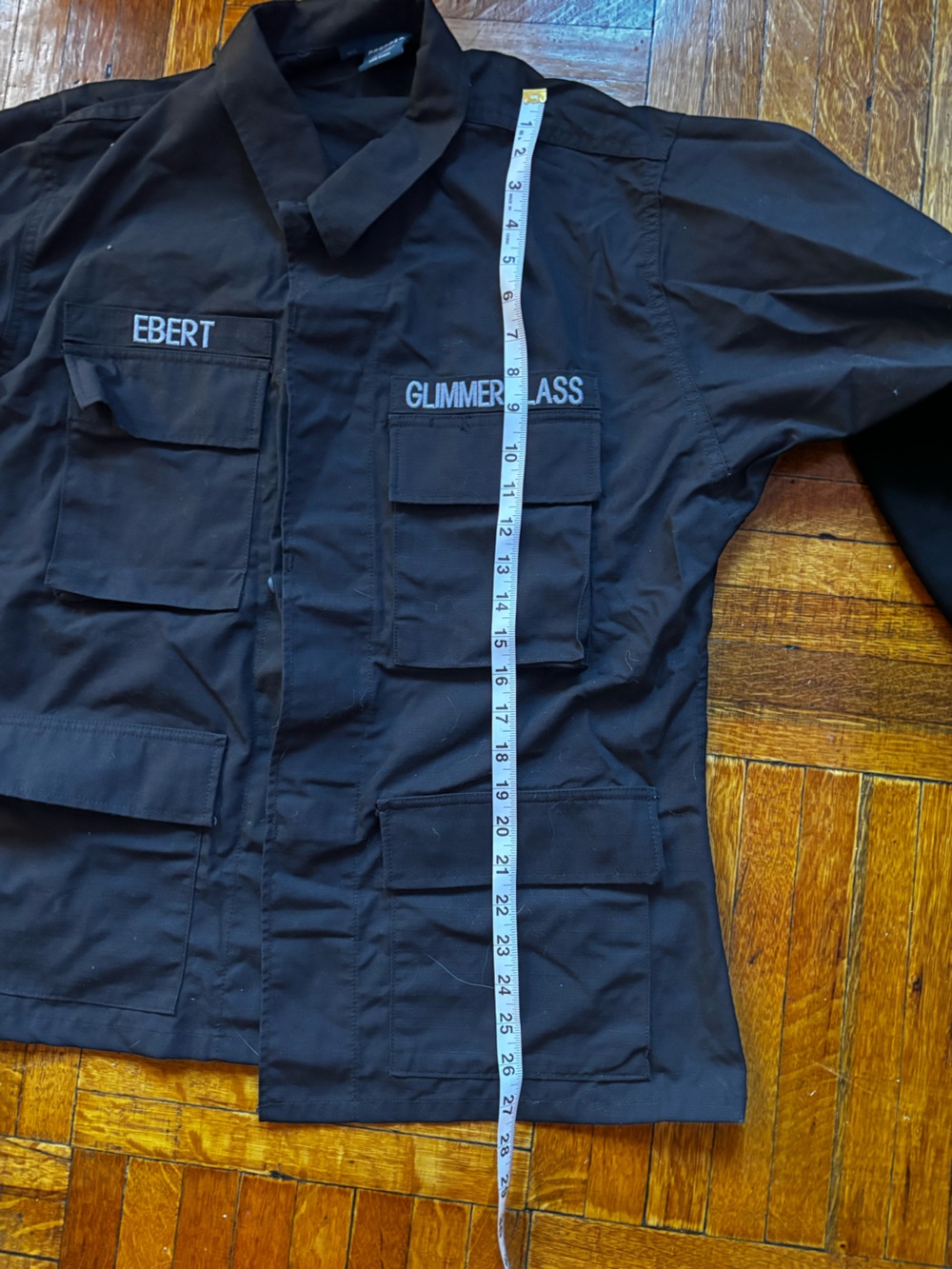 Workwear reinforced black Jacket